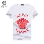 versace cotton classic medusa sequin t-shirt young versace white cool